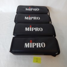 Lot Of 4 Mipro Act-80hc Microphone Storage Cases And Booklets Only
