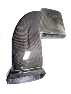 Carbon Fiber Air Intake Bump Pipe Box for 2004-2006 Mitsubishi Lancer Evo 8 