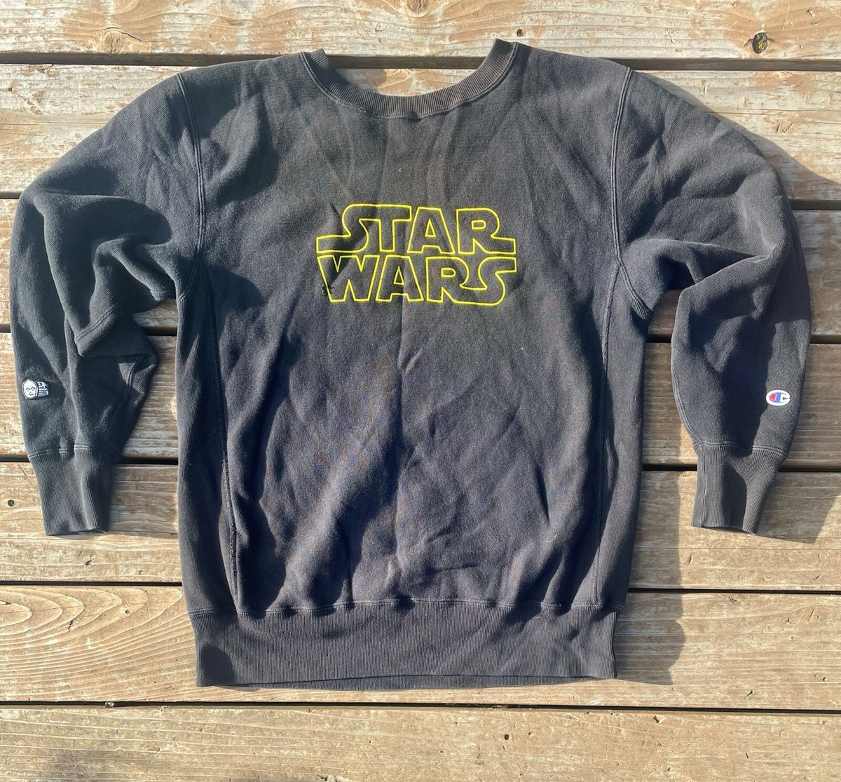 RARE 1970s Star Wars vintage champion reverse weave crewneck mens 