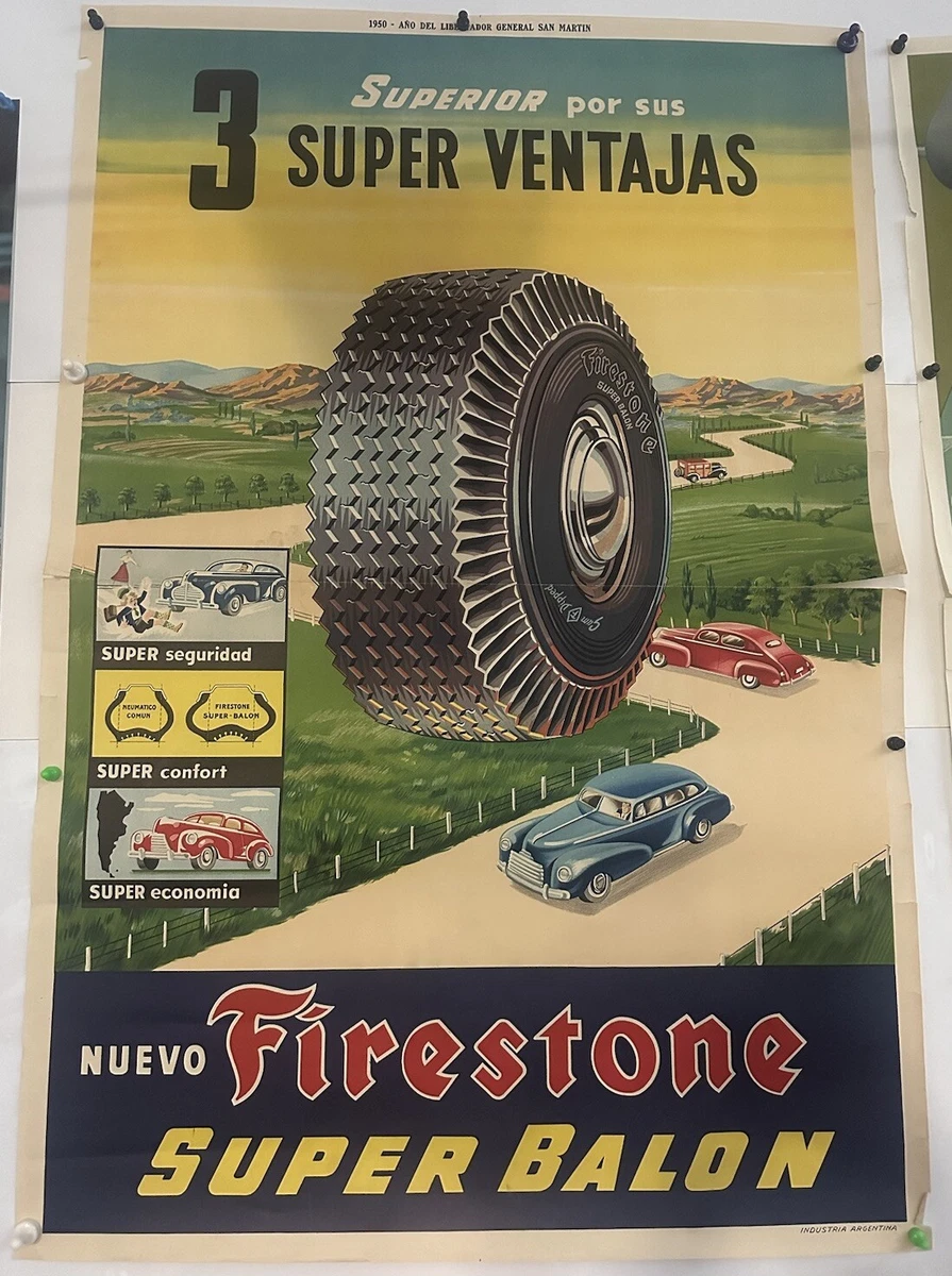 Firestone Poster for sale | eBay