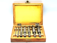Americian Machine & Tool AMT Forstner 7-Pc Bit Set A707 Flat Bottom Hole Set
