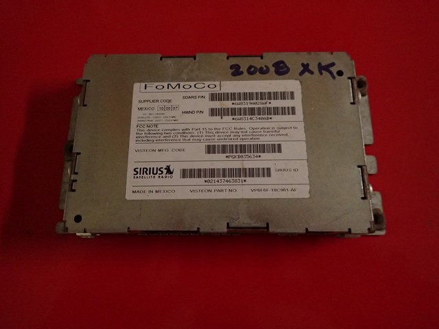Jaguar XK - Sirius satelite radio module - 2008 | eBay