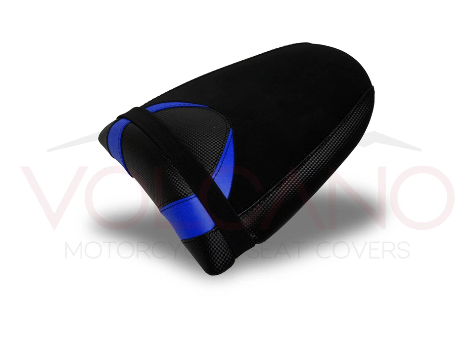Capa de Assento FIT KAWASAKI Z750 Z1000 2003-2006 Design Vulcão AZUL C Antiderrapante - Imagem 4 de 4