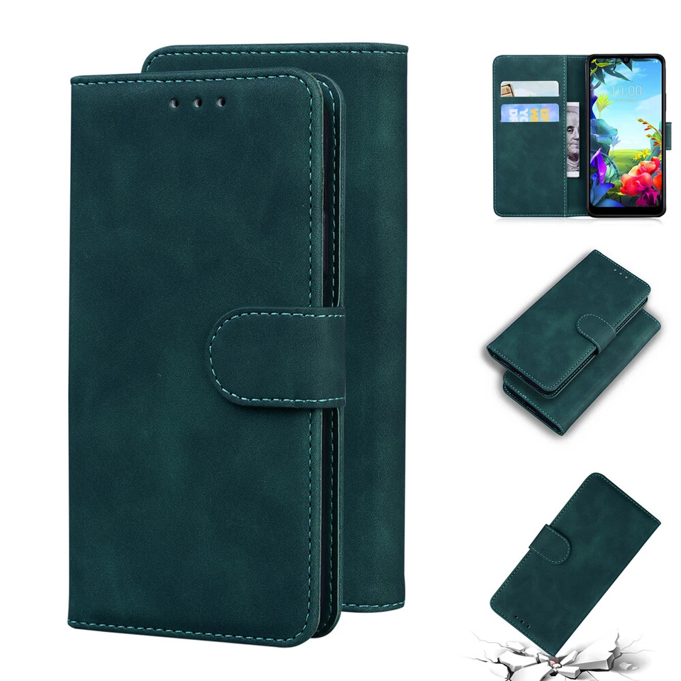 Capa carteira cartão flip couro magnética para LG Stylo 7 6 5 K42 G9 K71 K52 K61 Q60 - Imagem 2 de 4