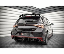 CUP Dachspoiler Ansatz SCHWARZ für Hyundai i20 N MK3 Verlängerung Abrisskante CUP Dachspoiler Ansatz SCHWARZ für Hyundai i20 N MK3 Verlängerung Abrisskante