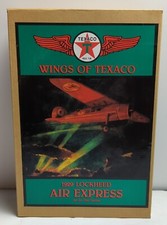 Wings of Texaco 1929 Lockheed Air Express/1st/Die-Cast Airplane Bank