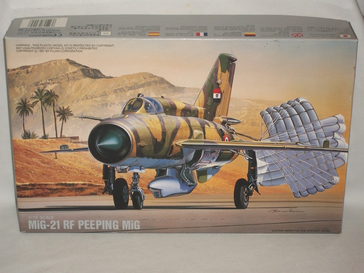 MiG-21 RF PEEPING MiG 1/72 エジプト空軍　ミグ Fujimi 1/72 Scale MiG-21 RF Peeping MiG | eBay