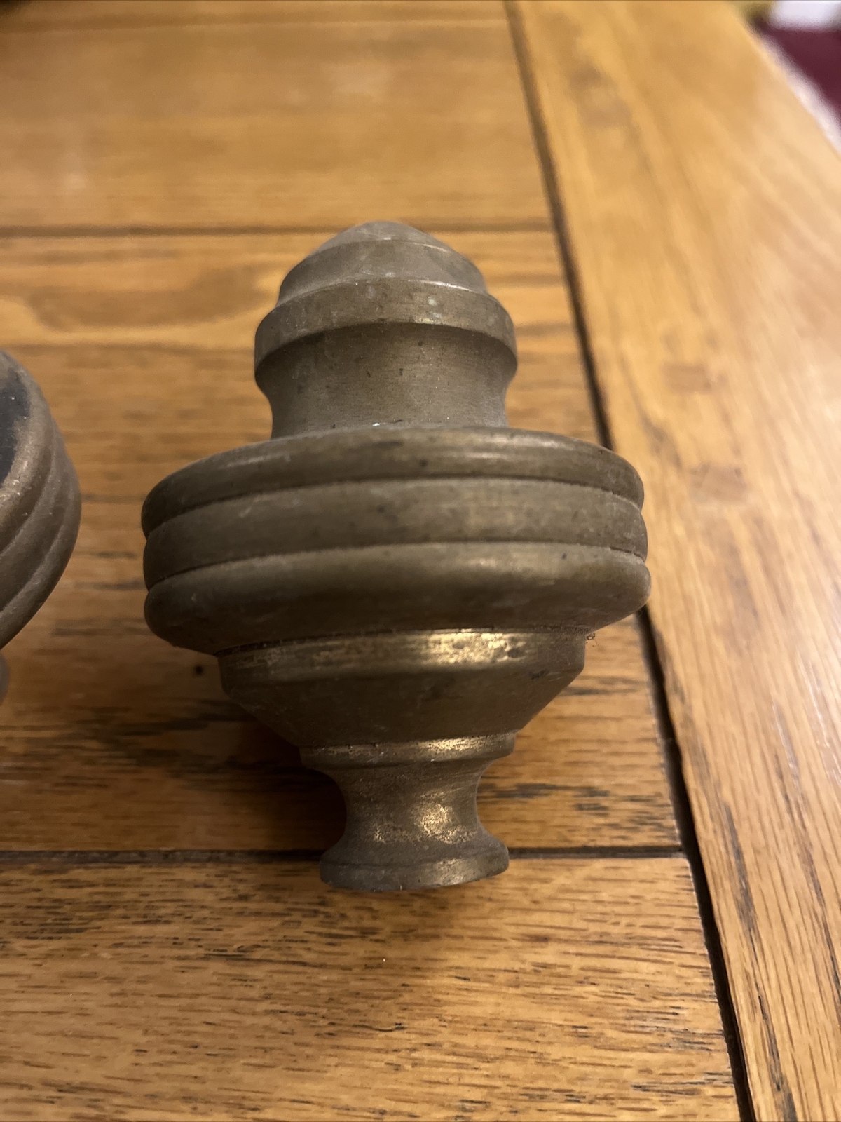 Two Antique Brass Bed Knobs eBay