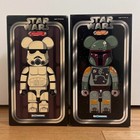 BE@RBRICK STAR WARS BOBA FETT STUSSY Stormtrooper 400% 2SET Medicom Toy Japan