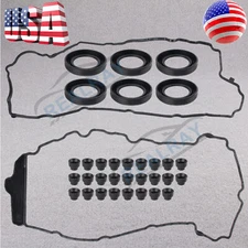 Engine Valve Cover Gasket Set for GMC 2009-2016 Acadia 2010-2013 Terrain SLE SLT