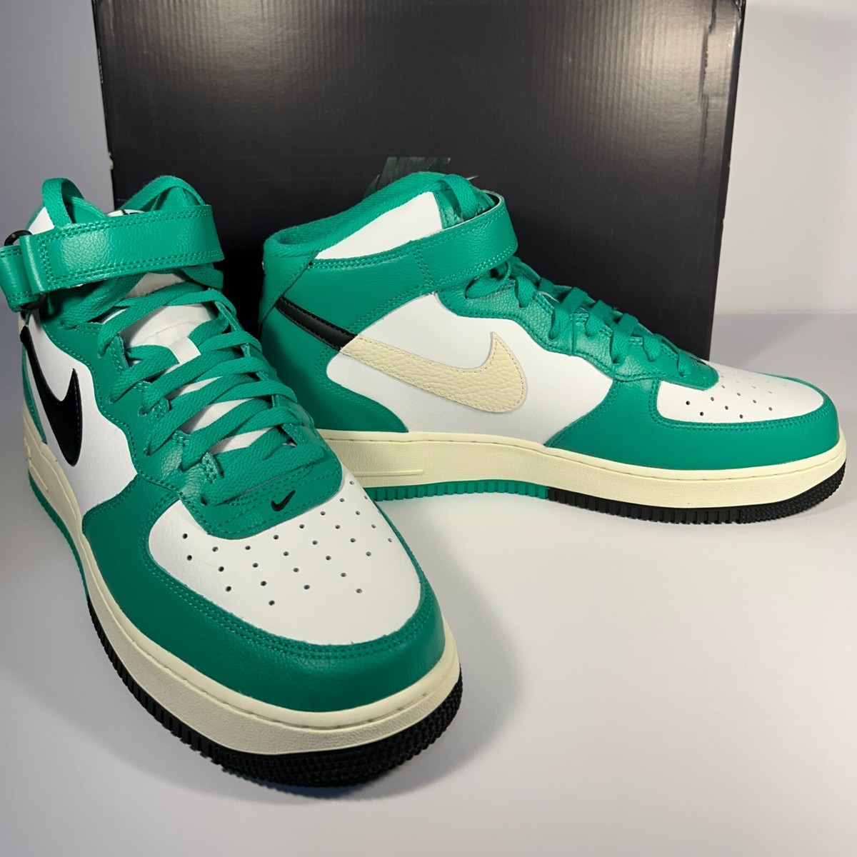 Nike Air Force 1 Mid '07 LV8 Split Stadium Green DZ2554-100 Nike Air Force 1 Mid '07 LV8 Split Stadium Green DZ2554-100