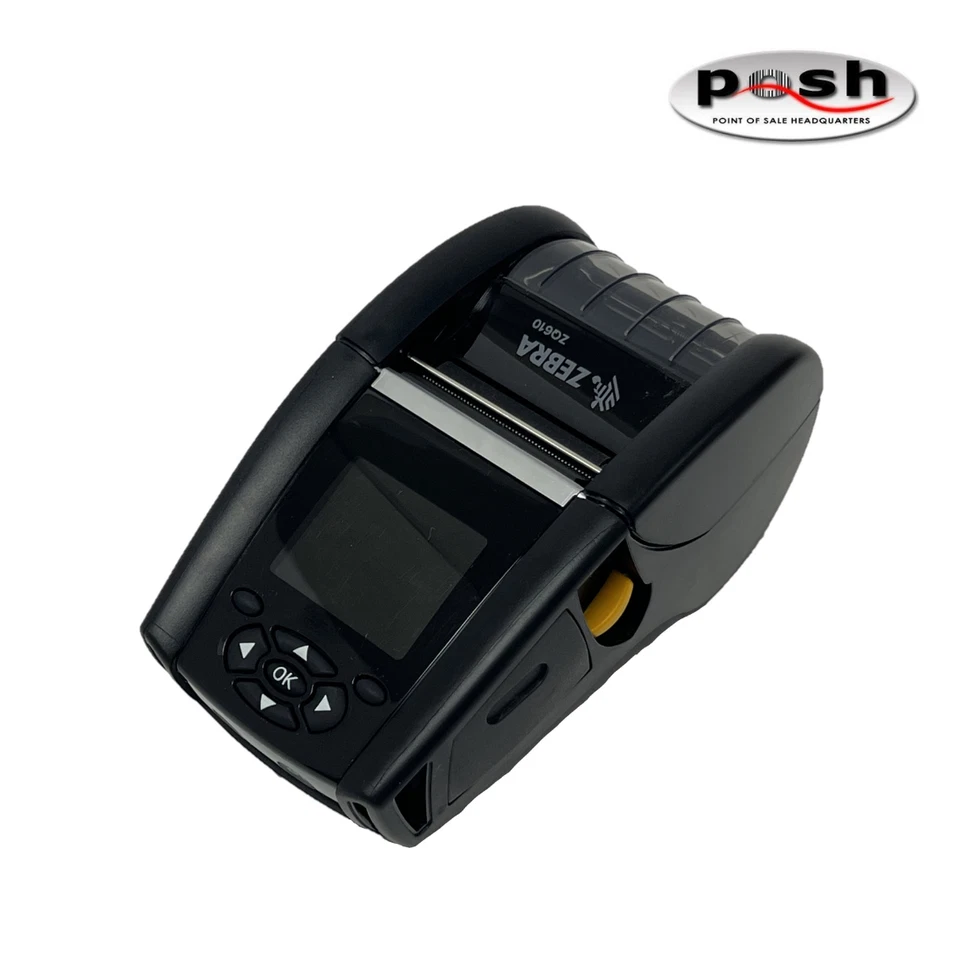 Zebra ZQ610 Barcode Label Printer: ZQ61-AUFA000-00 w/ Battery and Belt clip - Image 4 of 4