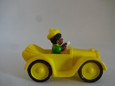 Boże Narodzenie / figurka szopki / Święci Trzej Królowie / Melchior w samochodzie