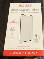 ZAGG Invisible Shield Glass Anti-Glare Screen Protector iPhone 11 Pro /Xs/X 5.8"