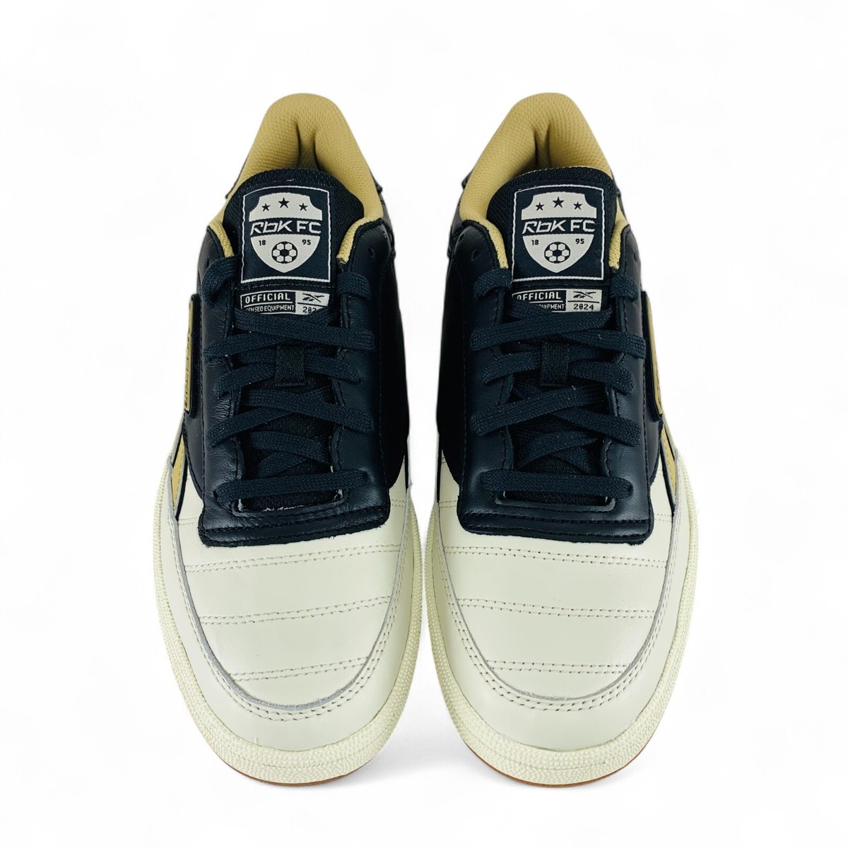 Reebok Club C Revenge Vintage Chalk Black Gum Men\'s Shoes Sneakers 100208871 Reebok Club C Revenge Vintage Chalk Black Gum Men main image 3