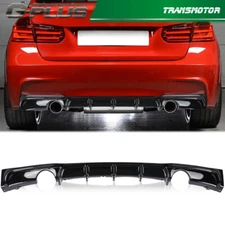 Fit For BMW F30 3 Series M Sport Sedan 2012-2018 Lower Rear Bumper Diffuser Lip