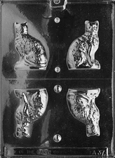 3D CAT Chocolate Candy soap  party favor  kitten cats kittens kat A37  x