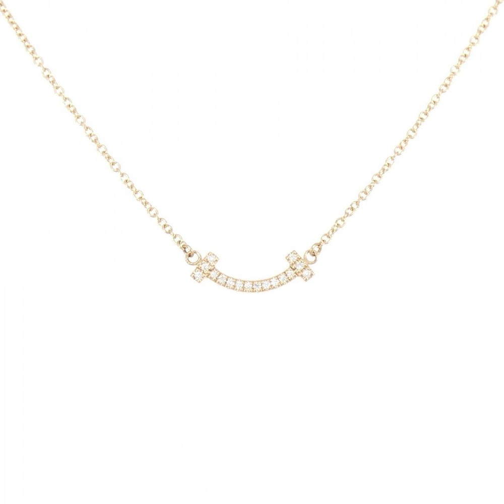 Authentic Tiffany T Smile mini Necklace  #260-006-926-4320