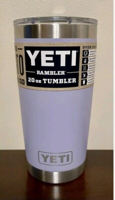 YETI RAMBLER 20 oz TUMBLER with Magslider Lid - Cosmic Lilac