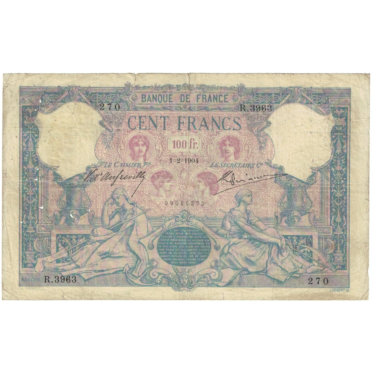 270 bleu sales et rose