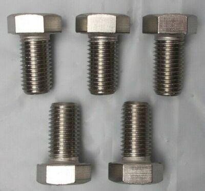 Hex Head Bolt M16 16mm - 2.0 x 30 Long ''5 Bolts'' Stainless Steel  M16-2.0x30
