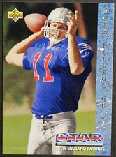 1993 Upper Deck #11 Drew Bledsoe Rookie RC New England Patriots