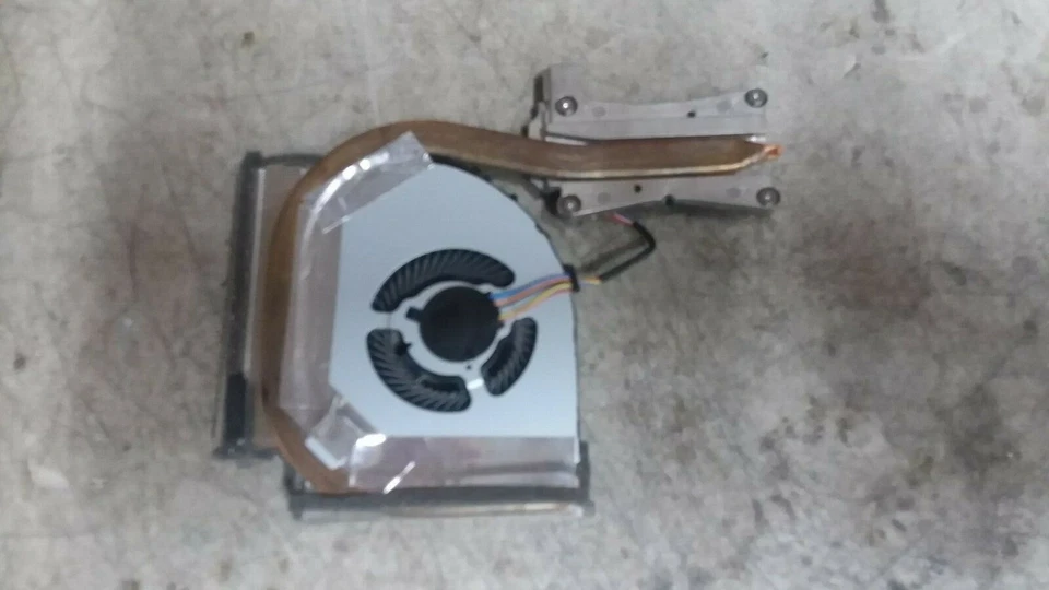 OEM Lenovo Thinkpad T540P CPU Cooling Fan & Heatsink FRU: 04X1898 - Image 2 of 3