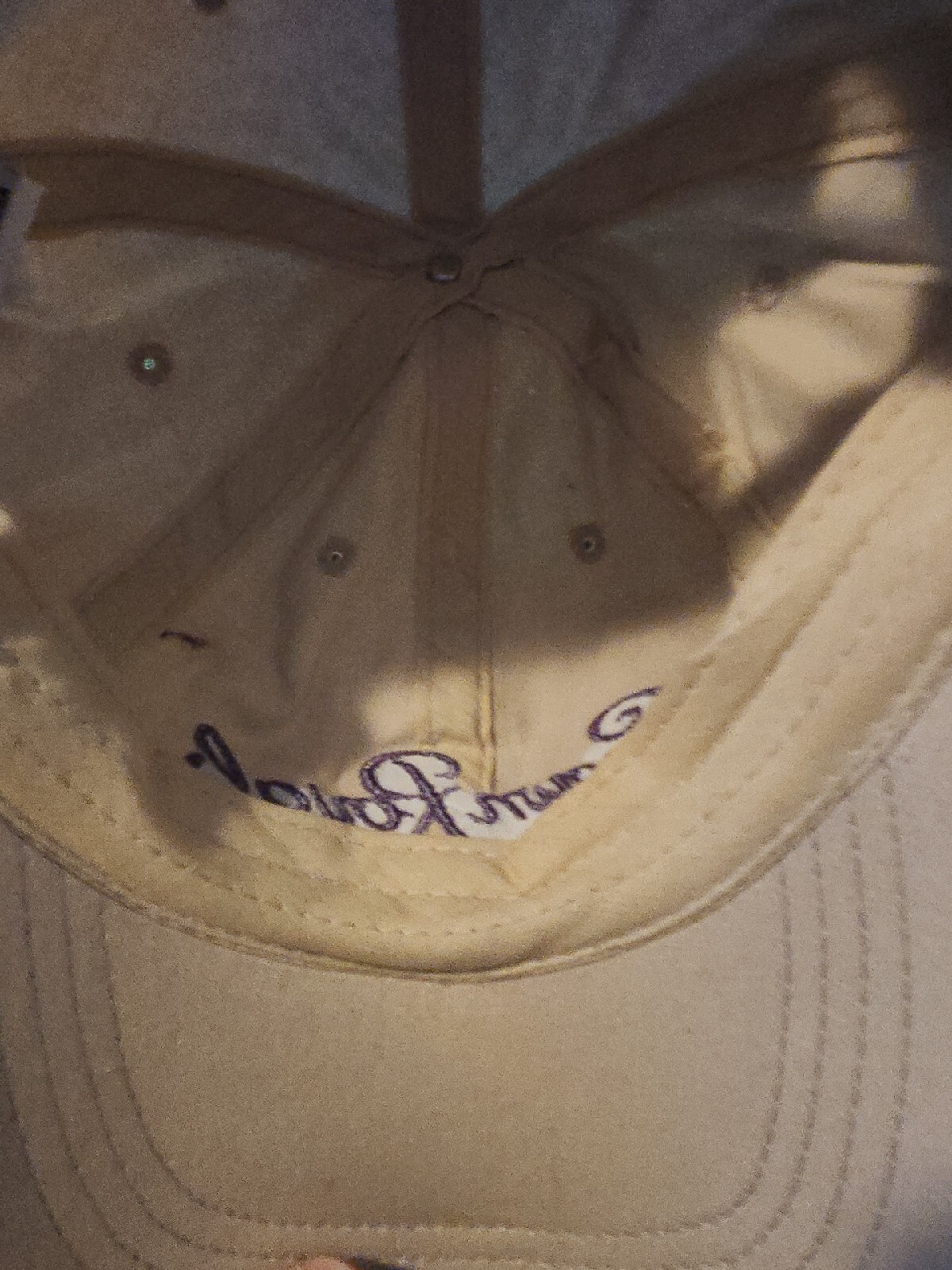 Crown Royal Brown Strapback Adjustable Hat - image 7