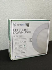 ^ Infibrite Ultra-Slim LED Recessed Light, ETL & Energy Star, Wet Rated NEW