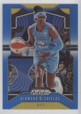 2020 Panini Prizm WNBA Blue Prizm 41/149 Diamond DeShields #74 9cf