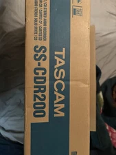 TASCAM SS-CDR200 Solid State CD Stereo Audio Recorder SSCDR200 SSCDR 200 Tested