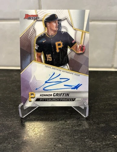 2025 Bowman's Best KONNOR GRIFFIN Top Prospect Auto #B25-KG Pittsburgh Pirates