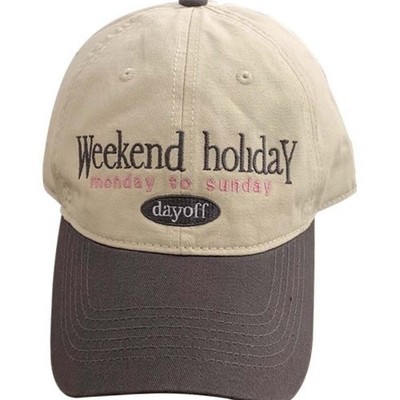 Atmungsaktive Duckbill Cap Retro Baseball Cap Unisex Design Atmungsaktiv Loch
