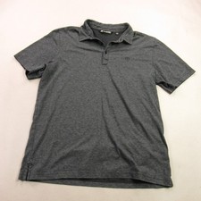 Travis Mathew Shirt Mens Large Short Sleeve Golfer Lightweight Polo Gray