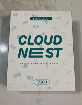 Forte Clear Cloud Nest True Wireless Earbuds T730D New