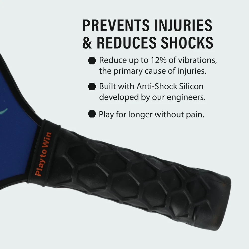 Pickleball Paddle Grip - Overgrip - Comfortable Black