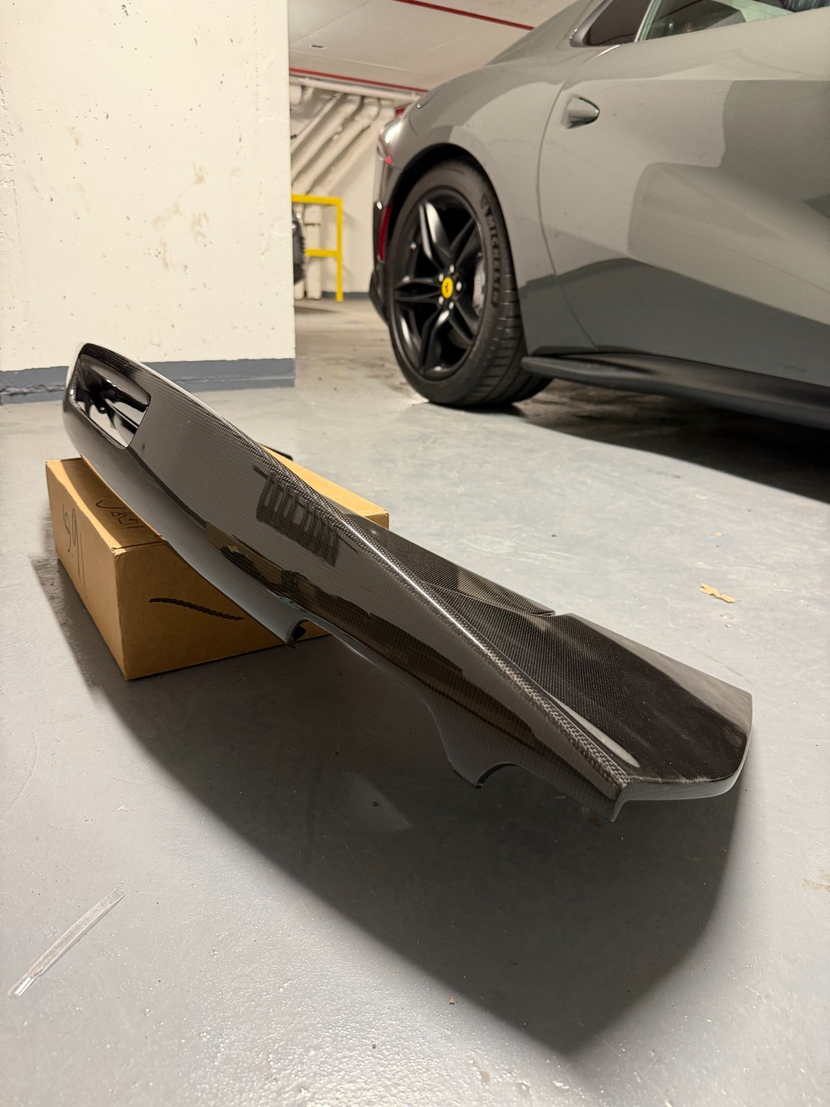 Ferrari SF90 Assetto Fiorano Rear Wing Carbon OEM Original