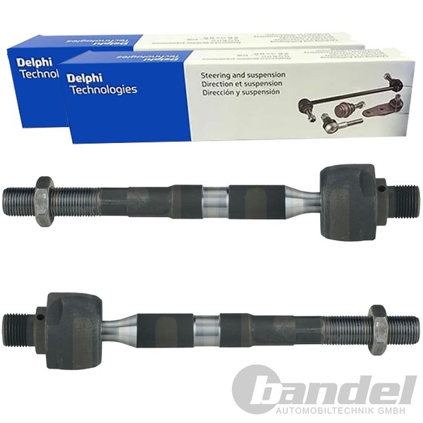 2X Delphi Axialgelenke Spurstangen Passend FüR Kia Carens Magentis Links+Rechts-image