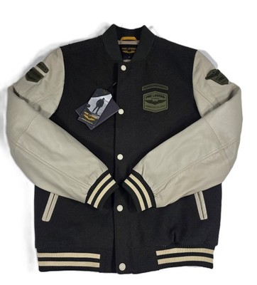 PME Legend Ridger 2.0 Teil Leder Bomber Jacke Jacket  PLJ2308701-9061 Größe M