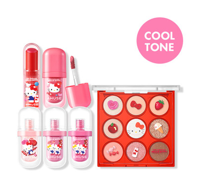 [Amuse] Hello Kitty Limited Edition Warm Tone Or Cool Tone Set - Korea