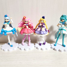 Wonderful Precure Cutie Figure Complete All 4 type Full Comp Set NEW BANDAI JPN