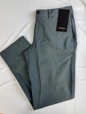 lululemon ABC Classic-Fit Trouser 32L Stretch Cotton VersaTwill. Oil Grey. NWT