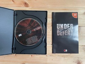 SEGA Dreamcast Under Defeat Limited Edition Game Software Japanese Ver. #353