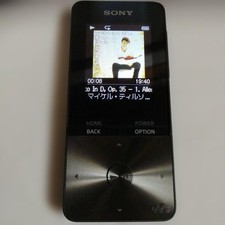 SONY Walkman NW-S313 4GB Black Bluetooth DAP Excellent Cond Tested from JPN