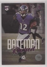 2021 Panini Chronicles Luminance Update Rookies Pink Rashod Bateman #215 0t3i