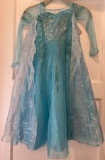 Disney store Disney Frozen 2 Elsa Kids' Dress Girls Costume- Size 5/6