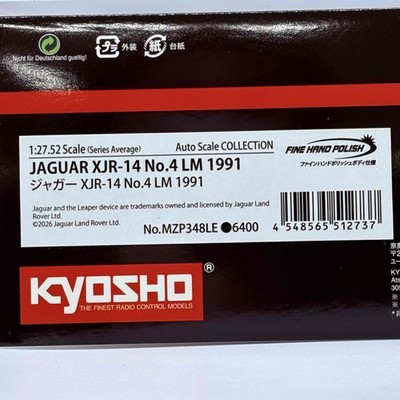 Kyosho Mini-z body ASC MR04W-LM JAGUAR XJR-14 No.4 LM 1991