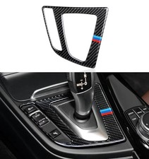 BMW Car Gear Shift Panel Trim - Carbon Fiber ...