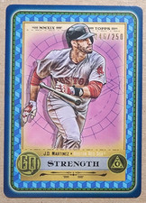 2019 Topps Gypsy Queen Tarot of the Diamond - JD Martinez #6 (246/250)