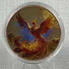 2022 1 oz .999 Fine Copper Round Phoenix Design Uncertified in Capsule — photo 1